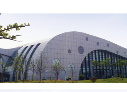 赤壁会议中心外景网架工程